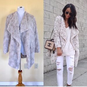 BB Dakota faux fur jacket XS